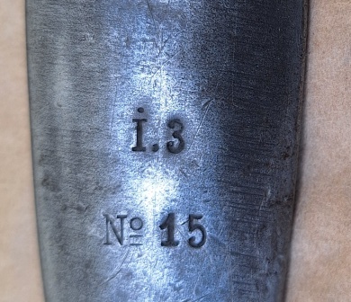 Bayoneta modelo 1914 utilizada por el Ejército Sueco con la carabina Mauser de 6,5 mm m/1894-14. Esta 12