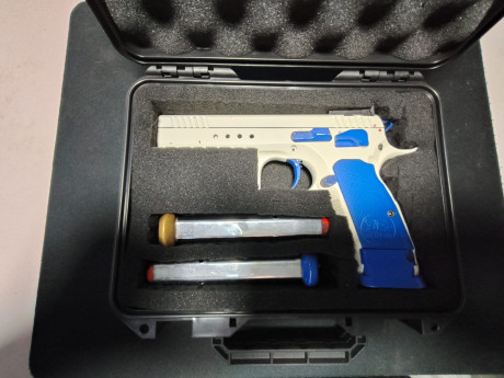 Vendo Tanfoglio Limited Custom 9 Pb.
Una maravilla tanto para precisión como para recorrido, aunque yo 00