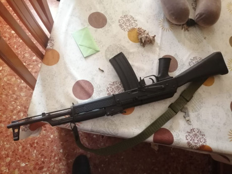 Por fallecimiento de su anterior titular vendo carabina táctica CUGIR WASR-22, es decir un Kalashnikov 02