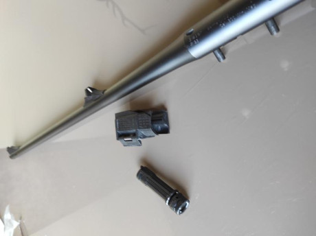 Cañón blaser R93 calibre 300wm con magnaport+ cargador+cabezal, sin apenas uso(ni una caja), podría pasar 01