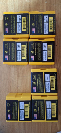 Se venden puntas BERGER FULLBORE 155,5 Cal. 30.

1.Lote P02317 hay 250 ptas 
Precio. 240€ más envio

2.Lote 00