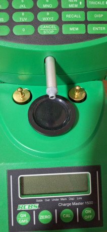 A la venta dispensador RCBS chargermaster 1500 en buen estado. Tiene la caja y el manual de instrucciones
PRECIO: 02