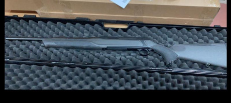 Se vende sauer 303 modelo nuevo,comprado nuevo en enero de 2025.cal 30,06.con su maletin sauer,y montura 00