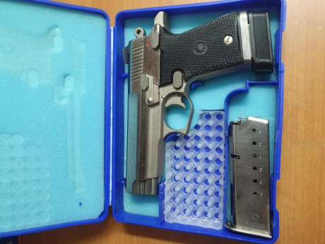 Hola! Vendo esta Firestar del 9 parabellum. Muy poco uso, la vendo por lo de siempre...el bendito cupo. 00