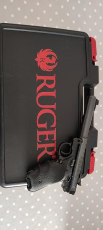 Lo dicho vendo mi RUGER MK IV TARGET del 22 en perfecto estado con muchas mejoras como el cambio completo 02