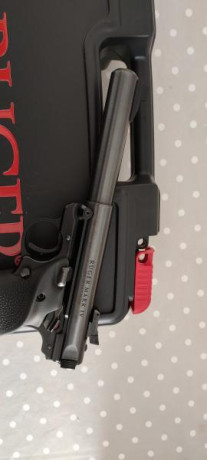 Lo dicho vendo mi RUGER MK IV TARGET del 22 en perfecto estado con muchas mejoras como el cambio completo 01