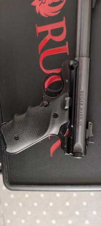 Lo dicho vendo mi RUGER MK IV TARGET del 22 en perfecto estado con muchas mejoras como el cambio completo 11