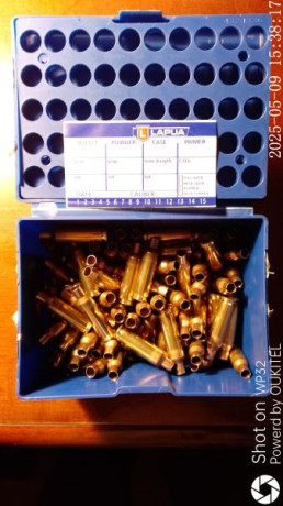 99 Vainas LAPUA calibre 6,5 x 47 nuevas. 90€, incluido transporte.

Parece que están a un precio elevado, 00
