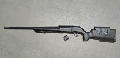 Por tener dos A22,  vendo carabina SAVAGE A22 PRO  VARMINT , en calibre .22lr , con culata Boyds muy cómoda 00