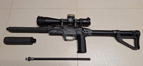 Hola a todos,
Lamentablemente y por falta de uso pongo a la venta mi Edgun Leshiy e sus acesorios que 11