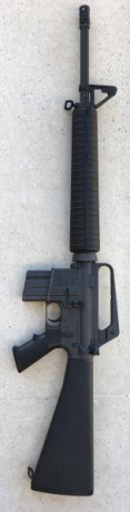 A LA VENTA RIFLE COLT AR-15 SPORTER II
CALIBRE .222 REMINGTON MAGNUM. 
A ESTRENAR. 
SE INCLUYE CARGADOR 02