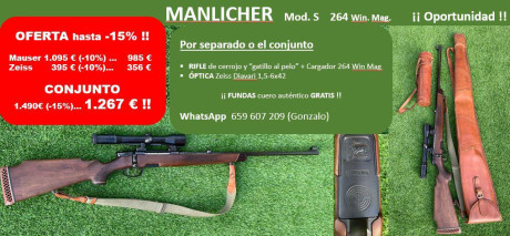 Hola, se vende 2 rifles muy bien conservados 00