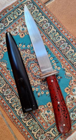 Vendo REPLICA actual de muy buena calidad de cuchillo de trinchera alemanes ww1 y ww2, afilado y completo 02