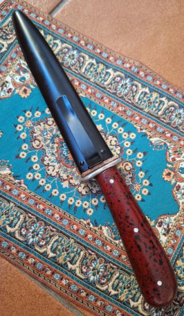 Vendo REPLICA actual de muy buena calidad de cuchillo de trinchera alemanes ww1 y ww2, afilado y completo 00