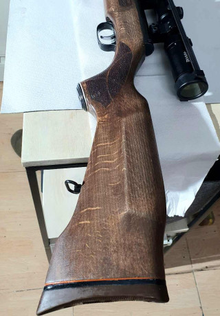 Aquí dejo esta 177 del año 2021. Renovada , precisa y muy llevadera.  Un rifle con premio Hard oro. Ahora 22