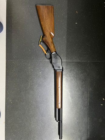 Vendo replica de escopeta winchester modelo 1887 de palanca
Calibre 12
Está nueva  
Es de la casa norinco 00