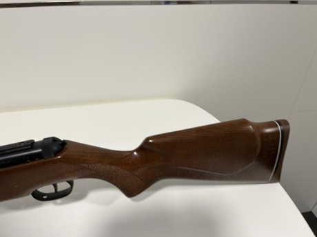 Carabina Diana 46 T-5 calibre 4,5mm 15 julios, impecable de maderas y pavonados, buena precision en el 01