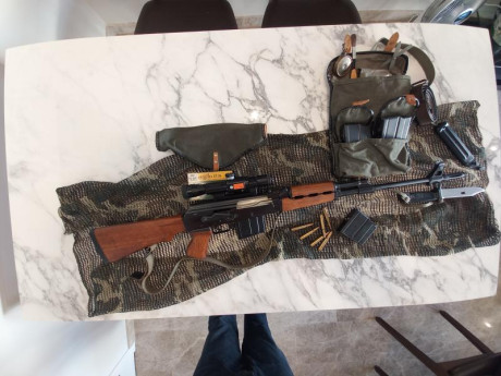 Vendo Rifle Zastava M76 cal 8x57 Js en perfecto  estado.
Único propietario  el Rifle se compró de capricho 02
