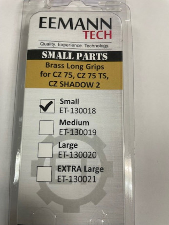 Vendo juego de cachas fabricadas en latón por EEMANN TECH se utilizan para reducir y equilibar el retroceso 00