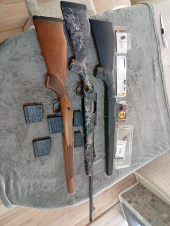 Buenos días, como siempre por falta de cupo y tiempo, pongo a la venta un rifle Bergara sporter en calibre 02