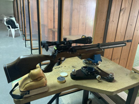 VENDIDA Se vende carabina HW-100T calibre 4,5mm, potencia Fac, con cilindros de aire uno largo y otro 01