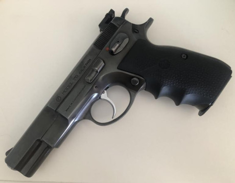 Hola amigos! ya que se muestran tantas armas buenas creo que a los propietarios de una cz 75 se nos tendría 130