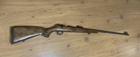 Vendo Carabina CZ 457 Jaguar XII, calibre 22LR más cañón intercambiable Magnum 22WMR guiado con la propia 01