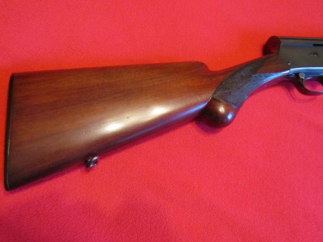 Hola,
Vendo Semiautomática FN Browning de fabricación belga, cañón de 68 cm y choke cyl (5*), con sistema 12