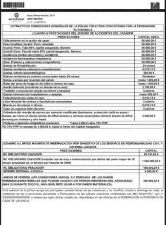Buenos dias.

Mutuasport ha sacado un nuevo seguro el premium ORO con una responsabilidad civil de algo 141