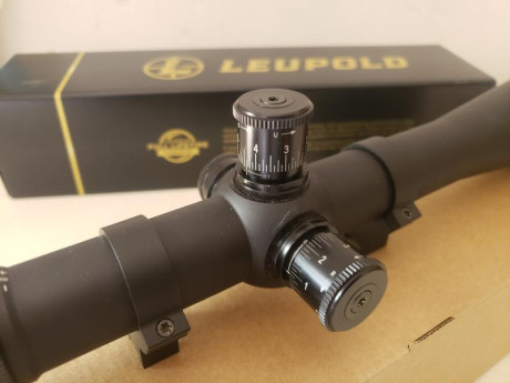 En venta visor LEUPOLD 45 x 45 Competition. Usado 2 veces solamente en BR50. REGALO anillas carril 11mm.
Precio 51
