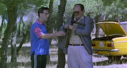 Compañeros,

En vista de las ganas de algunos (Elcafe, Wilcow, Vrakk, etc) por adivinar armas de películas 140