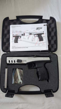 VENDIDA - VENDIDA - VENDIDA

Hola a todos,

Vendo Walther SP22 M2 en .22lr para iniciación en pistola 00
