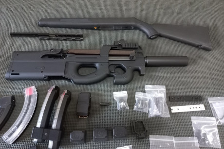    **VENDIDA***
***El conjunto completo ha sido vendido, gracias a todos por el interés***   

Vendo carabina 02