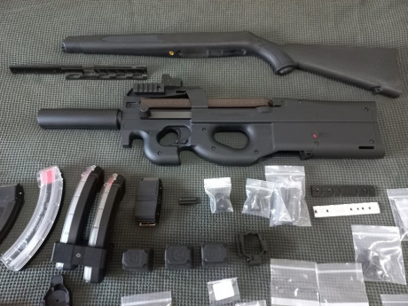    **VENDIDA***
***El conjunto completo ha sido vendido, gracias a todos por el interés***   

Vendo carabina 11