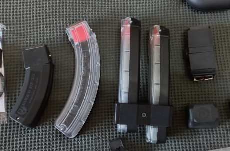    **VENDIDA***
***El conjunto completo ha sido vendido, gracias a todos por el interés***   

Vendo carabina 20