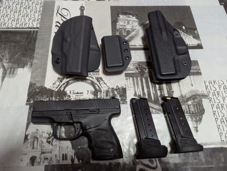 Vendo esta pistola Walther PPS M2 del 9mm.
Ha sido usada y portada muy poco, unos 200-300 disparos como 01