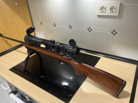 Vendo carabina Brno mod.2 en calibre 22 lr impoluta, estado impresionante, con visor y bípode.
La vendo 01