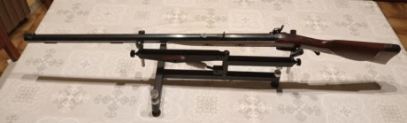 Buenas tardes,
En venta Rifle Tryon de Pedersoli cal .45
En buen estado de conservación.
Vendo por no 01