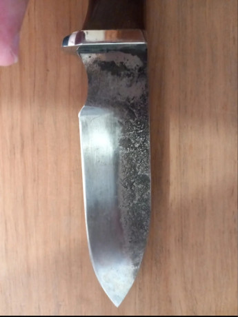 Cuchillo nuevo sin estrenar del prestigioso forjador JD Knives,  19,5 de largo, mango 11,5cm, 8cm hoja, 30