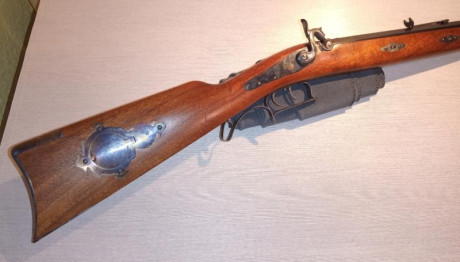 Buenas tardes,
En venta Rifle Tryon de Pedersoli cal .45
En buen estado de conservación.
Vendo por no 10