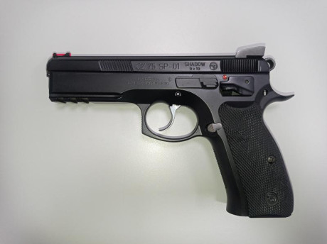 Vendo pistola CZ ideal para ipsc con mejoras de gatillo guía de muelle muelle corredera , 3 CARGADORES 00