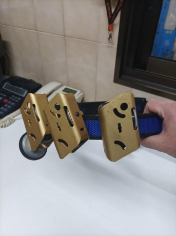 Vendo cinturón de la marca Doble alfa  talla 40 , funda  Ghost para tanfoglio  limited custom hc y regalo 00