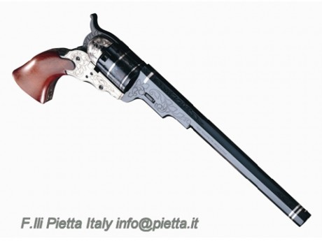 Tiene alguien referencias de este revolver.
Se que fue el primer revolver que patentó Colt en el año 1836 40