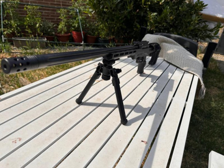 Vendo mi CZ comprada en Junio del 23 Calibre .22LR
Va con cargador de 5 de serie de plastico y otro de 140