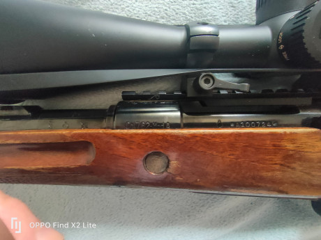 Vendo rifle Santa Bárbara modelo Coruña cal.308 Win. en buen estado disparador cambiado + el original 02