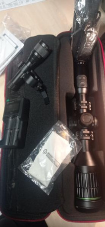 Vendo visor nocturno Hikmicro Alpex A50TN.
Está sin estrenar como el que dice.
Con intensificador de infrarrojos.
600€ 00