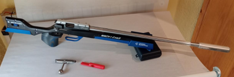 Vendo Walther KK 5OO. 
Cañón seleccionado, de acero inoxidable del cal . 22 LR.
En perfecto estado de 00