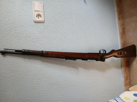 Buenas tardes, vendo Mauser K98 de preguerra por sus marcajes S/42G KETT de las primeras tiradas que se 02