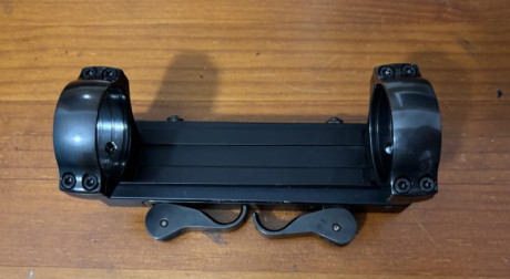 Magnífico visor Schmith -Bender 5-25x56 MPII, diámetro interior 34mm, retícula iluminada en varias intensidades, 50