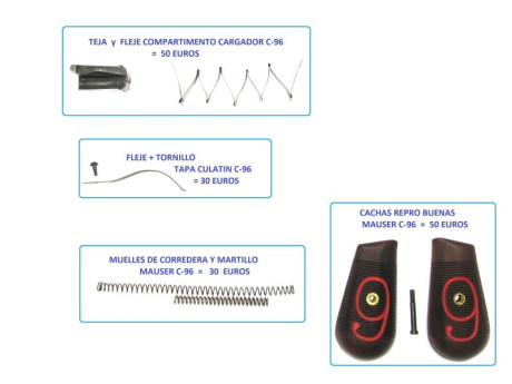 Procedente de  entregadas para Chatarra, se ofrecen estas piezas que se permitieron rescatar al ser no 10
